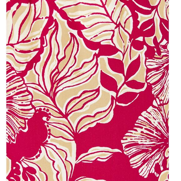 NWT! Lilly Pulitzer Bal Harbour Palazzo Poinsettia Red Island Vibes - Size XXS - Picture 6 of 8